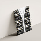 Collingwood Football Christmas Canvas Wall Art Aboriginal Seamless Cardigan Inspired