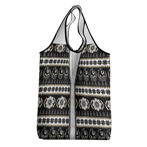 Collingwood Football Christmas Grocery Bag Aboriginal Seamless Cardigan Inspired