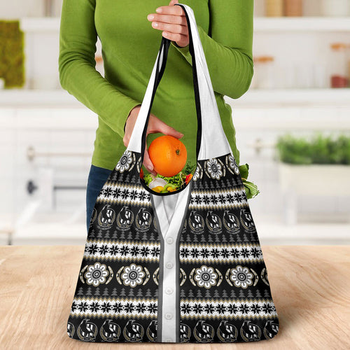 Collingwood Football Christmas Grocery Bag Aboriginal Seamless Cardigan Inspired