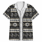 Collingwood Football Christmas Hawaiian Shirt Aboriginal Seamless Cardigan Inspired