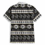 Collingwood Football Christmas Hawaiian Shirt Aboriginal Seamless Cardigan Inspired