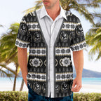Collingwood Football Christmas Hawaiian Shirt Aboriginal Seamless Cardigan Inspired