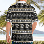 Collingwood Football Christmas Hawaiian Shirt Aboriginal Seamless Cardigan Inspired