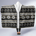 Collingwood Football Christmas Hooded Blanket Aboriginal Seamless Cardigan Inspired