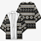 Collingwood Football Christmas Kimono Aboriginal Seamless Cardigan Inspired