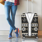 Collingwood Football Christmas Luggage Cover Aboriginal Seamless Cardigan Inspired