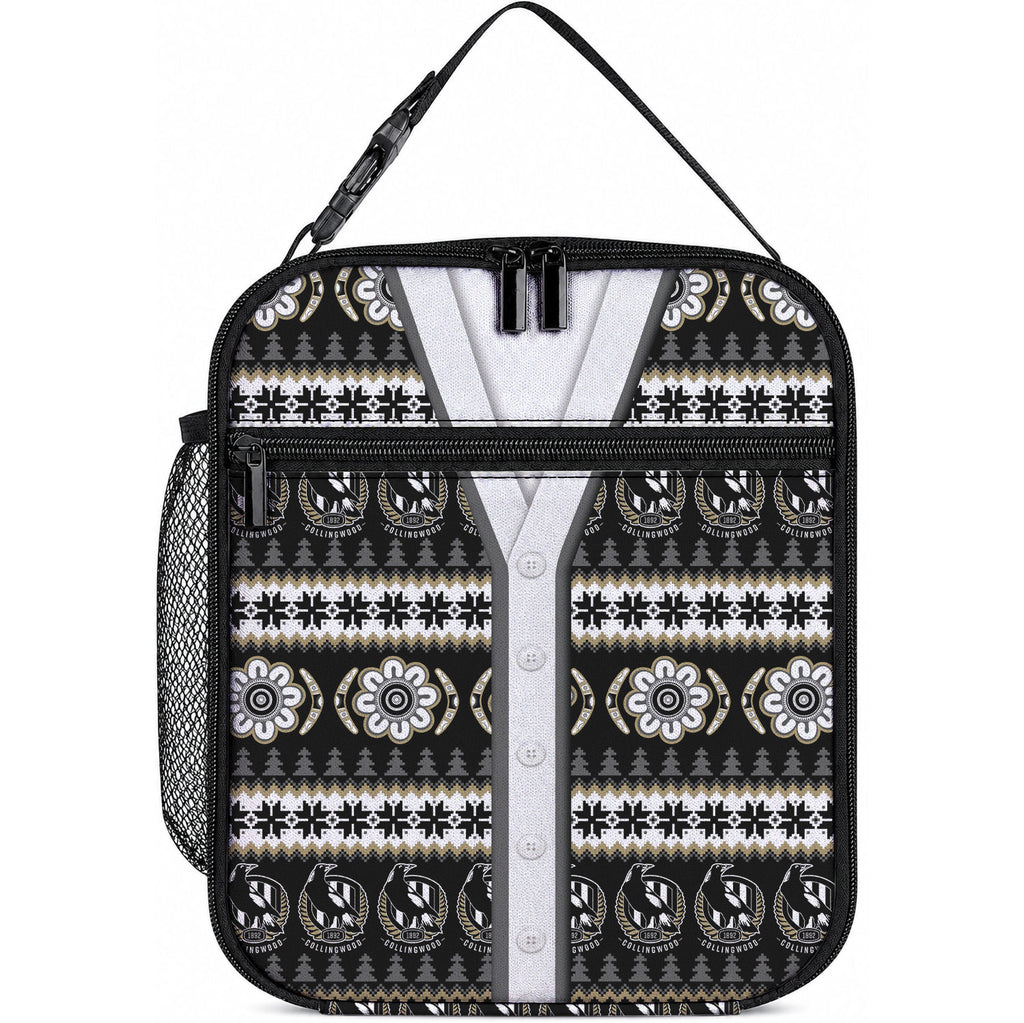Collingwood Football Christmas Lunch Bag Aboriginal Seamless Cardigan Inspired