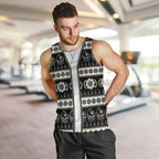 Collingwood Football Christmas Men Tank Top Aboriginal Seamless Cardigan Inspired