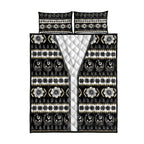 Collingwood Football Christmas Quilt Bed Set Aboriginal Seamless Cardigan Inspired