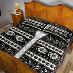 Collingwood Football Christmas Quilt Bed Set Aboriginal Seamless Cardigan Inspired