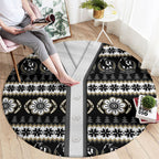 Collingwood Football Christmas Round Carpet Aboriginal Seamless Cardigan Inspired