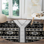 Collingwood Football Christmas Round Carpet Aboriginal Seamless Cardigan Inspired