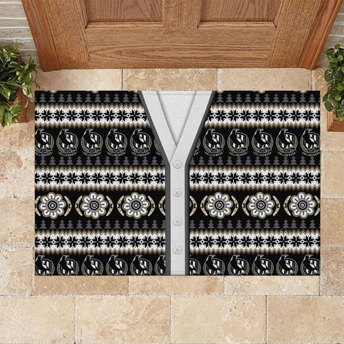 Collingwood Football Christmas Rubber Doormat Aboriginal Seamless Cardigan Inspired
