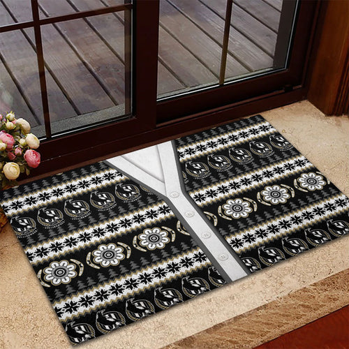 Collingwood Football Christmas Rubber Doormat Aboriginal Seamless Cardigan Inspired