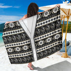 Collingwood Football Christmas Sarong Aboriginal Seamless Cardigan Inspired