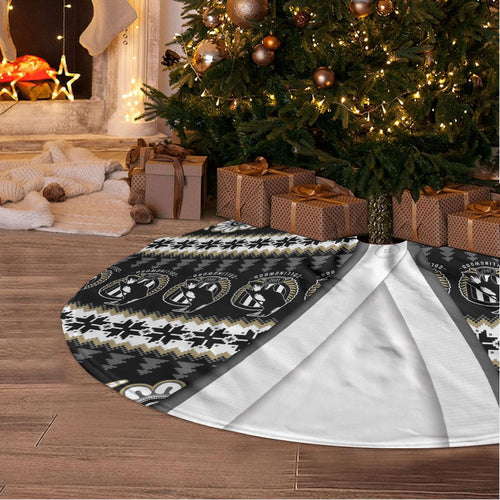 Collingwood Football Christmas Tree Skirt Aboriginal Seamless Cardigan Inspired