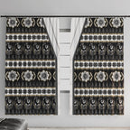 Collingwood Football Christmas Window Curtain Aboriginal Seamless Cardigan Inspired