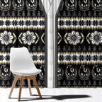Collingwood Football Christmas Window Curtain Aboriginal Seamless Cardigan Inspired