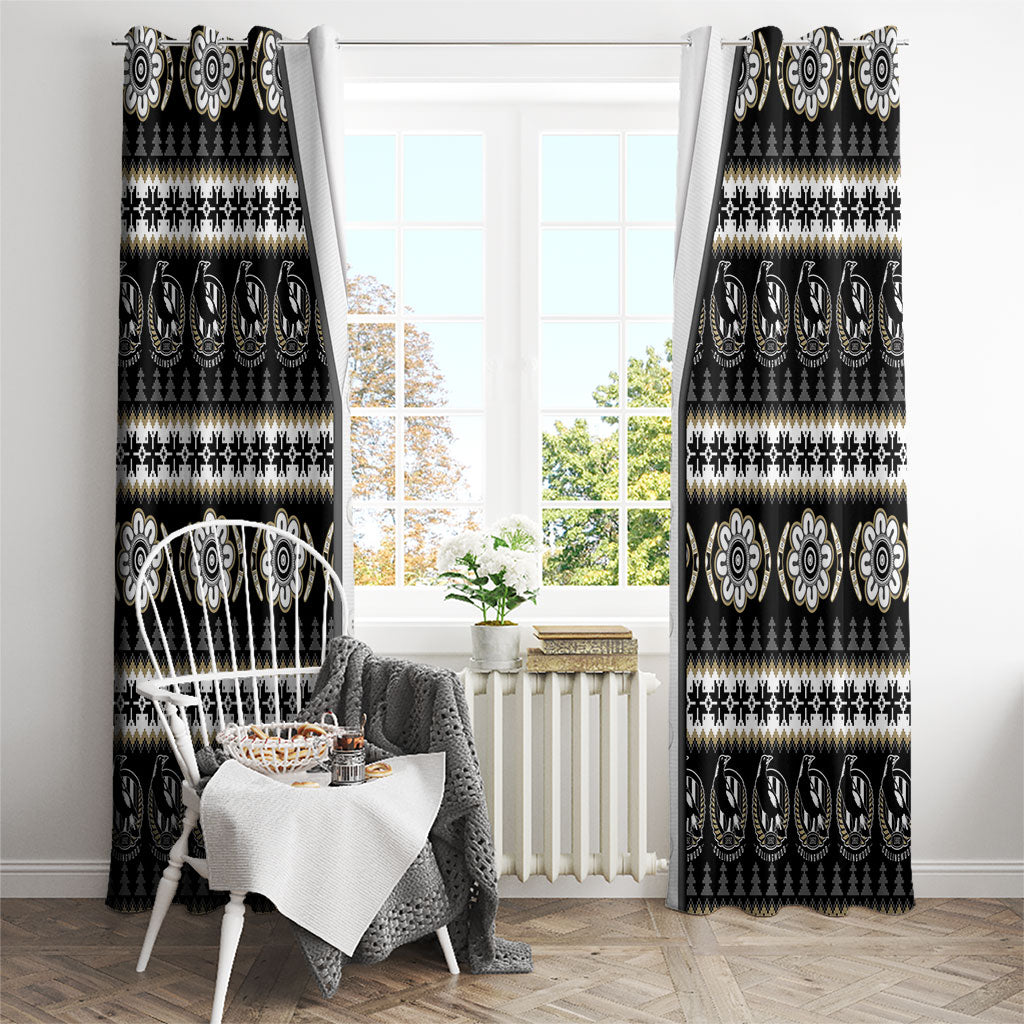 Collingwood Football Christmas Window Curtain Aboriginal Seamless Cardigan Inspired
