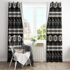 Collingwood Football Christmas Window Curtain Aboriginal Seamless Cardigan Inspired
