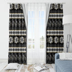 Collingwood Football Christmas Window Curtain Aboriginal Seamless Cardigan Inspired