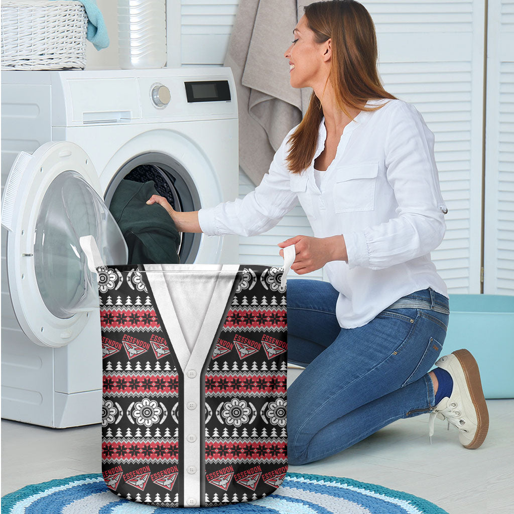 Essendon Football Christmas Laundry Basket Aboriginal Seamless Cardigan Inspired