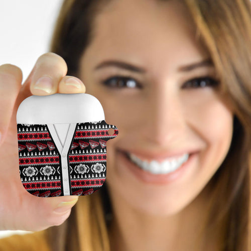 Essendon Football Christmas AirPods Case Aboriginal Seamless Cardigan Inspired