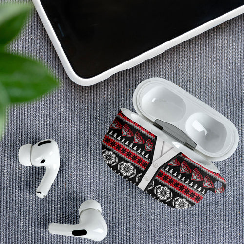 Essendon Football Christmas AirPods Case Aboriginal Seamless Cardigan Inspired