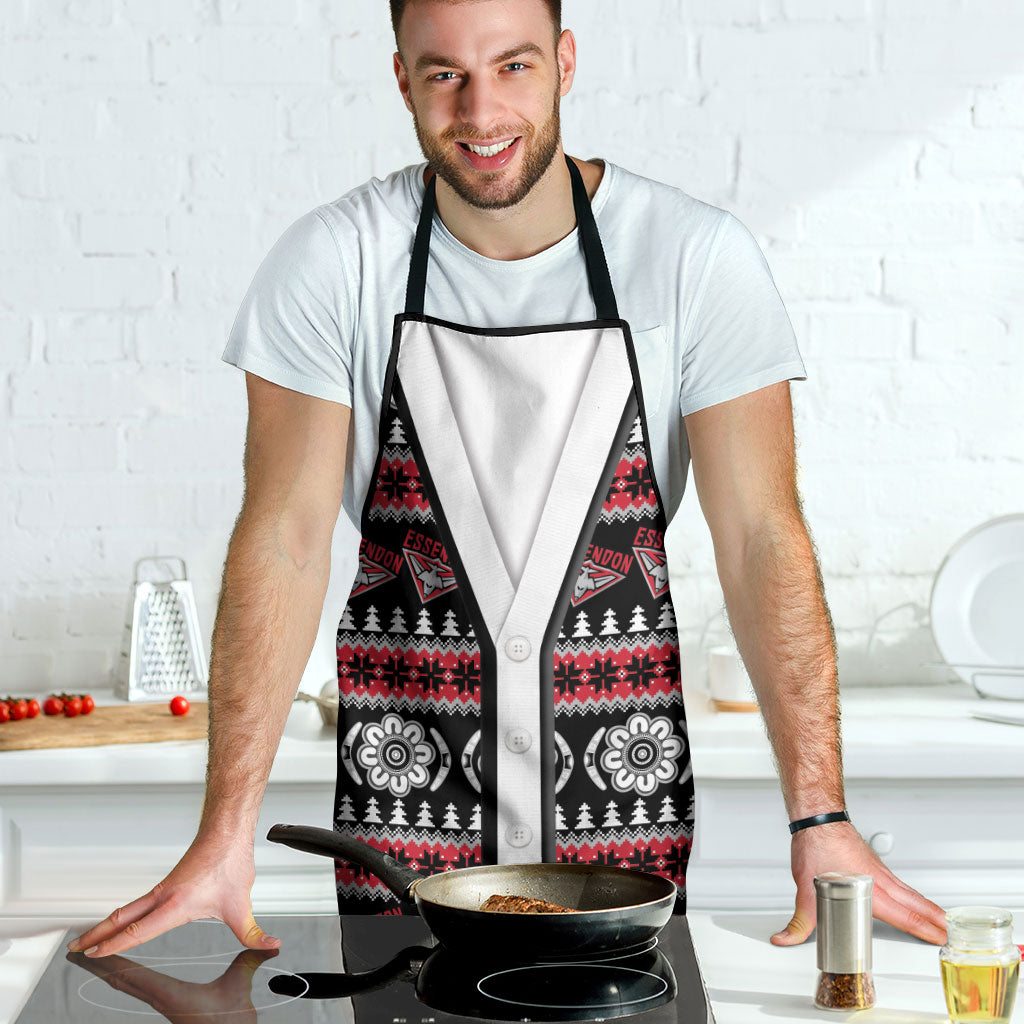 Essendon Football Christmas Apron Aboriginal Seamless Cardigan Inspired
