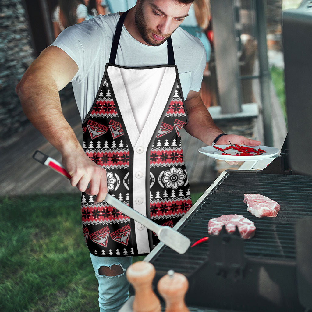 Essendon Football Christmas Apron Aboriginal Seamless Cardigan Inspired