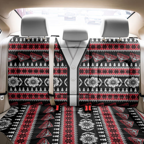 Essendon Football Christmas Back Car Seat Cover Aboriginal Seamless Cardigan Inspired