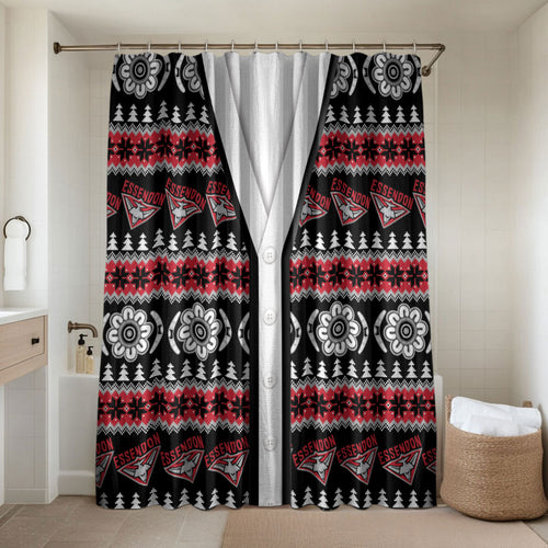 Essendon Football Christmas Bathroom Set Aboriginal Seamless Cardigan Inspired