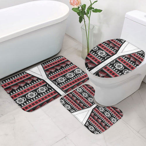 Essendon Football Christmas Bathroom Set Aboriginal Seamless Cardigan Inspired