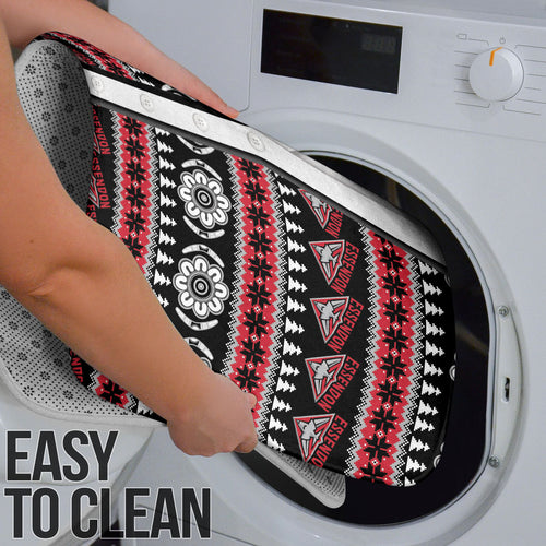 Essendon Football Christmas Bathroom Set Aboriginal Seamless Cardigan Inspired