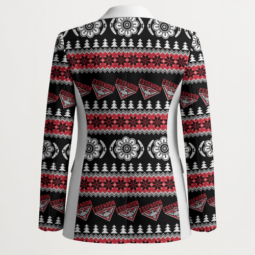 Essendon Football Christmas Blazer Aboriginal Seamless Cardigan Inspired