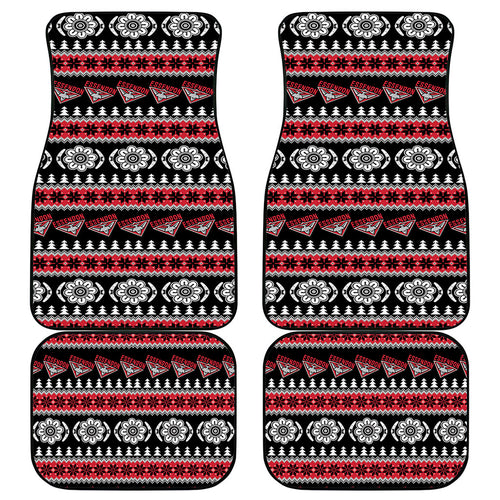 Essendon Football Christmas Car Mats Aboriginal Seamless Cardigan Inspired