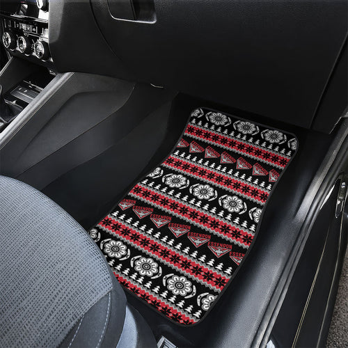 Essendon Football Christmas Car Mats Aboriginal Seamless Cardigan Inspired