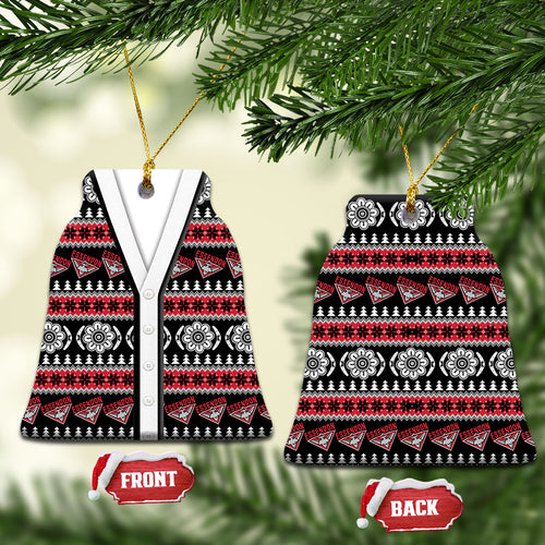 Essendon Football Christmas Ceramic Ornament Aboriginal Seamless Cardigan Inspired