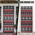 Essendon Football Christmas Door Cover Aboriginal Seamless Cardigan Inspired