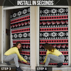 Essendon Football Christmas Door Cover Aboriginal Seamless Cardigan Inspired