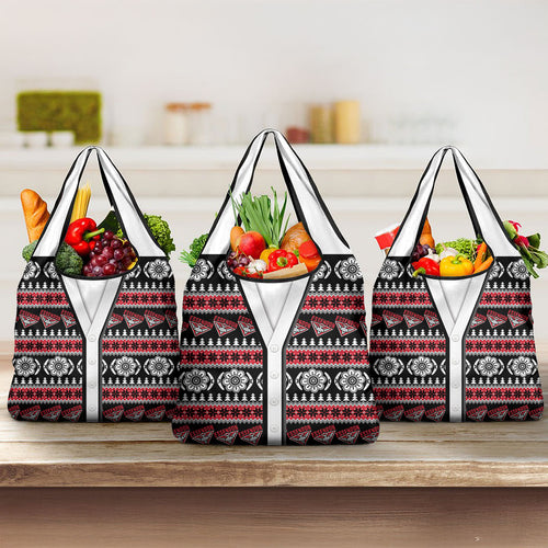 Essendon Football Christmas Grocery Bag Aboriginal Seamless Cardigan Inspired