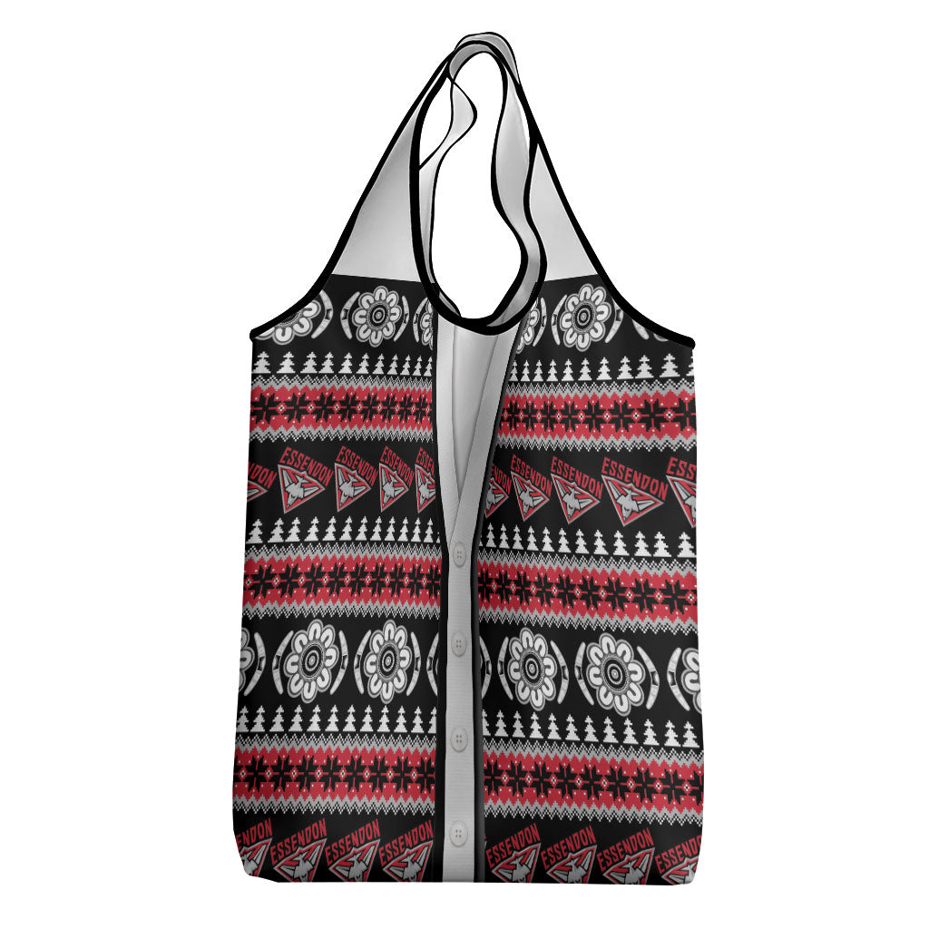 Essendon Football Christmas Grocery Bag Aboriginal Seamless Cardigan Inspired