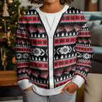 Essendon Football Christmas Kid Ugly Christmas Sweater Aboriginal Seamless Cardigan Inspired