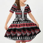 Essendon Football Christmas Kid Short Sleeve Dress Aboriginal Seamless Cardigan Inspired