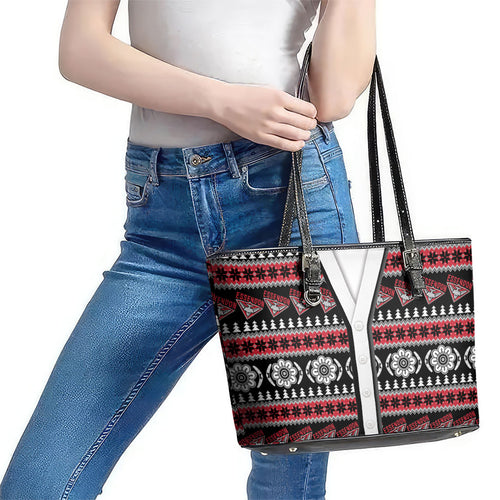 Essendon Football Christmas Leather Tote Bag Aboriginal Seamless Cardigan Inspired