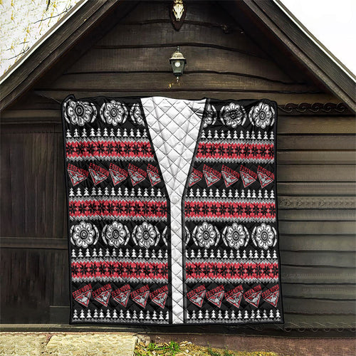Essendon Football Christmas Quilt Aboriginal Seamless Cardigan Inspired
