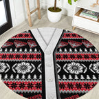 Essendon Football Christmas Round Carpet Aboriginal Seamless Cardigan Inspired