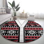 Essendon Football Christmas Round Carpet Aboriginal Seamless Cardigan Inspired
