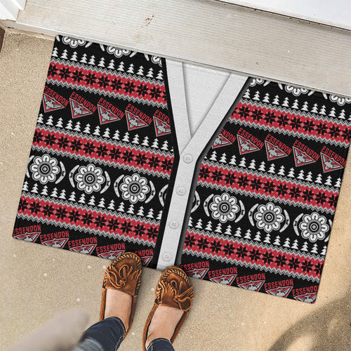 Essendon Football Christmas Rubber Doormat Aboriginal Seamless Cardigan Inspired