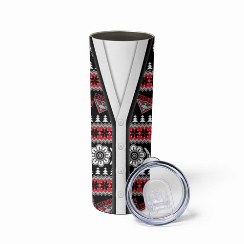 Essendon Football Christmas Skinny Tumbler Aboriginal Seamless Cardigan Inspired